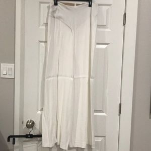 Nicole Miller dress pants with one leg slit